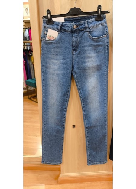 PANTALÓN VAQUERO AZUL